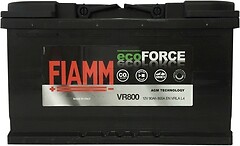 Фото Fiamm Ecoforce AGM 80 Ah Euro (7906201, VR800, 580 500 080)