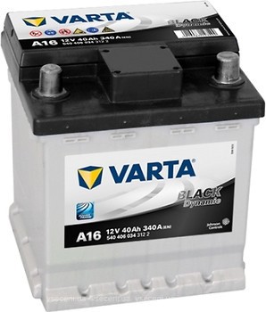 Фото Varta Black Dynamic 40 Ah (A16) (540 406 034)