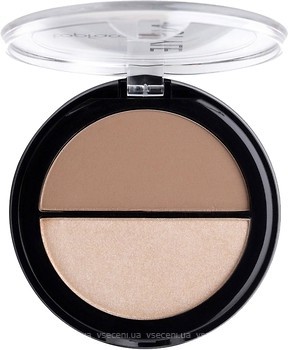 Фото TopFace Instyle Contour & Highlighter Powder №01