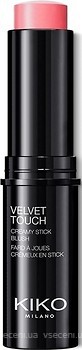 Фото Kiko Milano Velvet Touch Creamy Stick Blush №05 Camelia Red