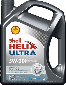 Фото Shell Helix Ultra ECT 5W-30 4 л