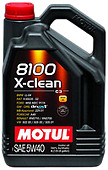 Фото Motul 8100 X-clean 5W-40 4 л (854154/104720)