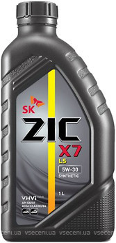 Фото ZIC X7 LS 5W-30 1 л