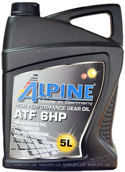 Фото Alpine ATF 6HP 5 л (0101562)