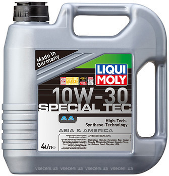 Фото Liqui Moly Special Tec AA 10W-30 4 л (7524/21337)