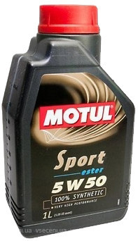 Фото Motul Sport 5W-50 1 л (824301/103048)