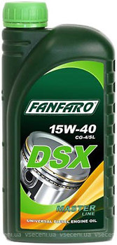 Фото Fanfaro DSX Diesel 15W-40 1 л