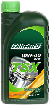 Фото Fanfaro TSX 10W-40 Api SL/CG-4 1 л