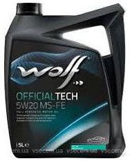 Фото Wolf OfficialTech 5W-20 MS-FE 5 л