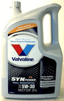 Фото Valvoline SynPower FE 5W-30 5 л