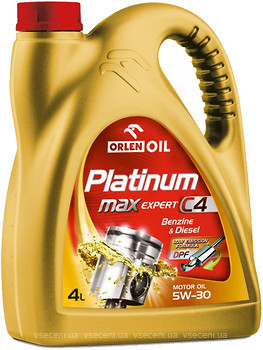 Фото Orlen Oil Platinum MaxExpert C4 5W-30 1 л