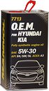 Фото Mannol 7713 O.E.M. for Hyundai Kia 5W-30 4 л (MN7713-4ME)