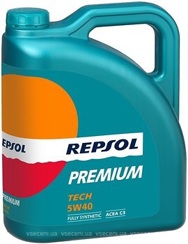 Фото Repsol Premium Tech 5W-40 5 л