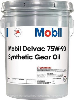 Фото Mobil Delvac Synthetic Gear Oil 75W-90 20 л (98HM00)