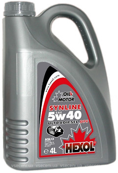 Фото HEXOL Synline UltraDiesel DPF 5W-40 4 л