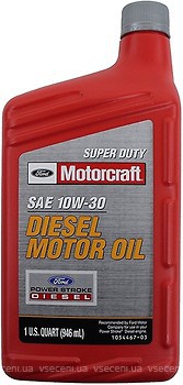 Фото Ford Motorcraft Super Duty Diesel 10W-30 0.946 л