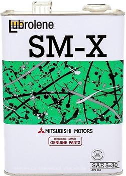 Фото Mitsubishi Lubrolene SM-X 5W-30 (MZ102565B) 4 л