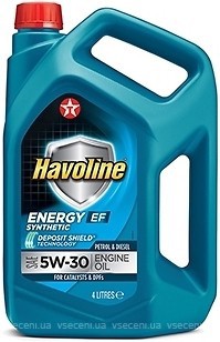 Фото Texaco Havoline Energy EF 5W-30 4 л