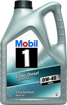 Фото Mobil 1 Turbo Diesel 0W-40 5 л