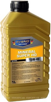 Фото Aveno Mineral Super HD 15W-40 1 л (0002-000004-001)
