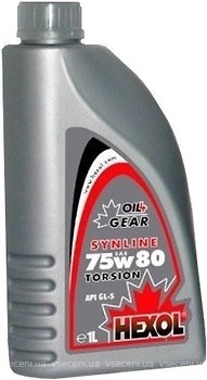 Фото HEXOL Synline Torsion 75W-80 1 л