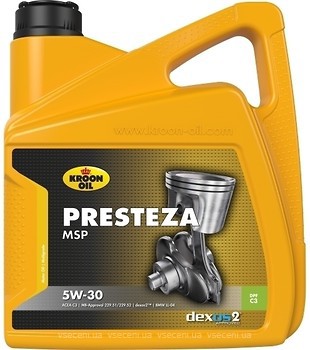 Фото Kroon Oil Presteza MSP 5W-30 4 л (35137)