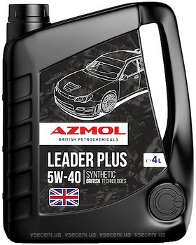 Фото Azmol Leader Plus 5W-40 4 л