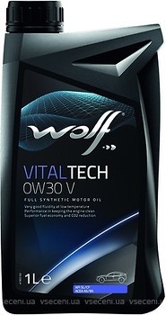 Фото Wolf Vital Tech V 0W-30 1 л