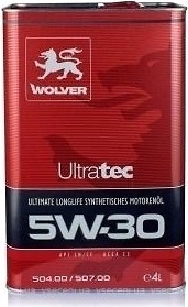 Фото Wolver Ultratec 5W-30 4 л (4260360940934)