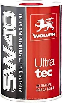 Фото Wolver Ultratec 5W-40 1 л