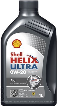 Фото Shell Helix Ultra SN 0W-20 1 л