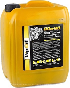 Фото VipOil Differential 80W-90 GL-5 10 л (162858)