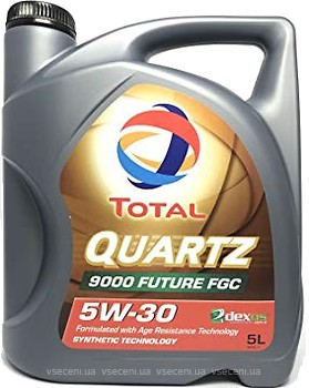 Фото Total Quartz 9000 Future FGC 5W-30 5 л (214291)