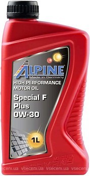 Фото Alpine Special F Plus 0W-30 1 л