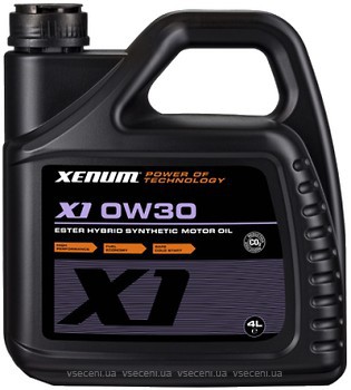 Фото Xenum X1 0W-30 4 л