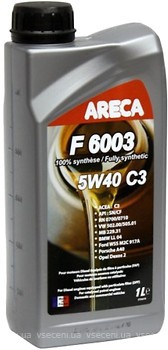 Фото Areca F6003 5W-40 1 л