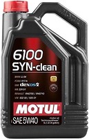 Фото Motul 6100 Syn-Clean 5W-40 5 л (854251/107943)