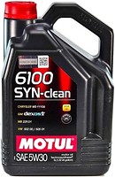 Фото Motul 6100 Syn-Clean 5W-30 5 л (814251/107948)