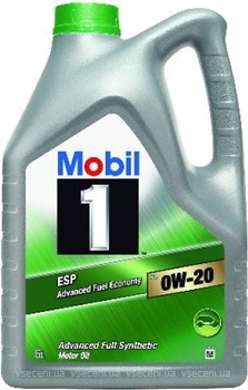 Фото Mobil 1 ESP X2 0W-20 4 л (153791)