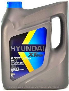 Фото Hyundai XTeer Diesel Ultra 5W-30 5 л (1051222)