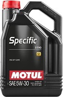 Фото Motul Specific 2290 5W-30 5 л (867751/109325)