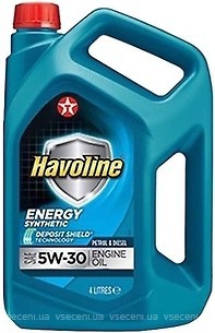 Фото Texaco Havoline Energy 5W-30 4 л