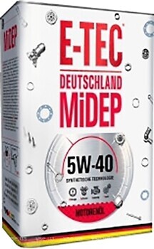 Фото E-Tec EVO 5W-40 1 л