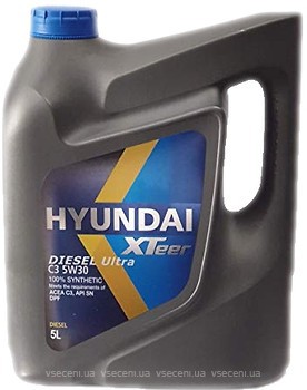 Фото Hyundai XTeer Diesel Ultra C3 5W-30 5 л (1051224)