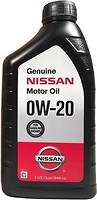 Фото Nissan Genuine Motor Oil 0W-20 (999PK000W20N) 0.946 л