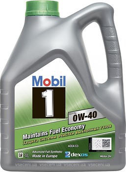 Фото Mobil 1 ESP X3 0W-40 4 л (154149)