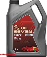 Фото S-Oil Seven Red#7 SN 10W-40 4 л