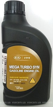 Фото Mobis Hyundai/KIA Mega Turbo SYN Gasoline (05100-00171) 0W-30 1 л