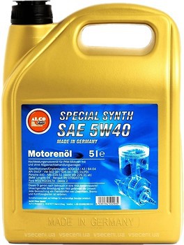 Фото Alco Special Synth 5W-40 5 л (ALCO365)