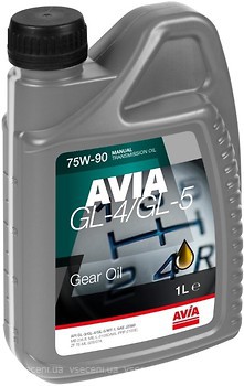 Фото AVIA Gear Oil GL-4/GL-5 75W-90 1 л